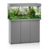 Juwel RIO 180 led avec meuble gris