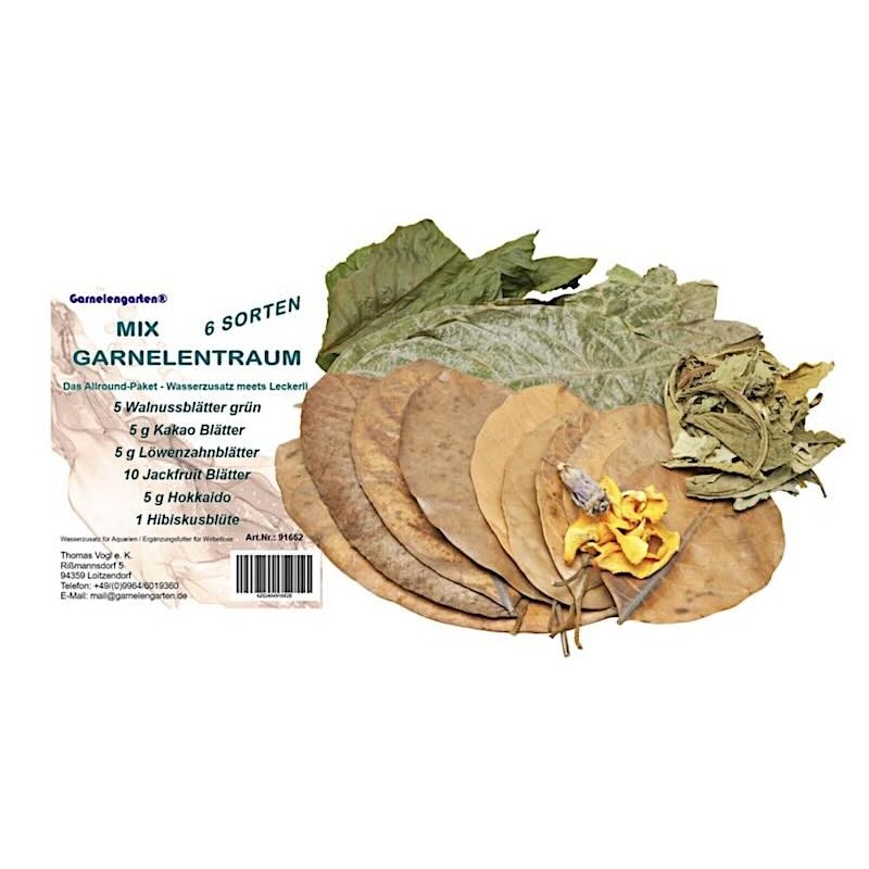 Mix 6 produits naturel pour aquarium Mix 6 produits naturel pour aquarium