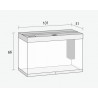 Mesure Aquarium Juwel Rio 290