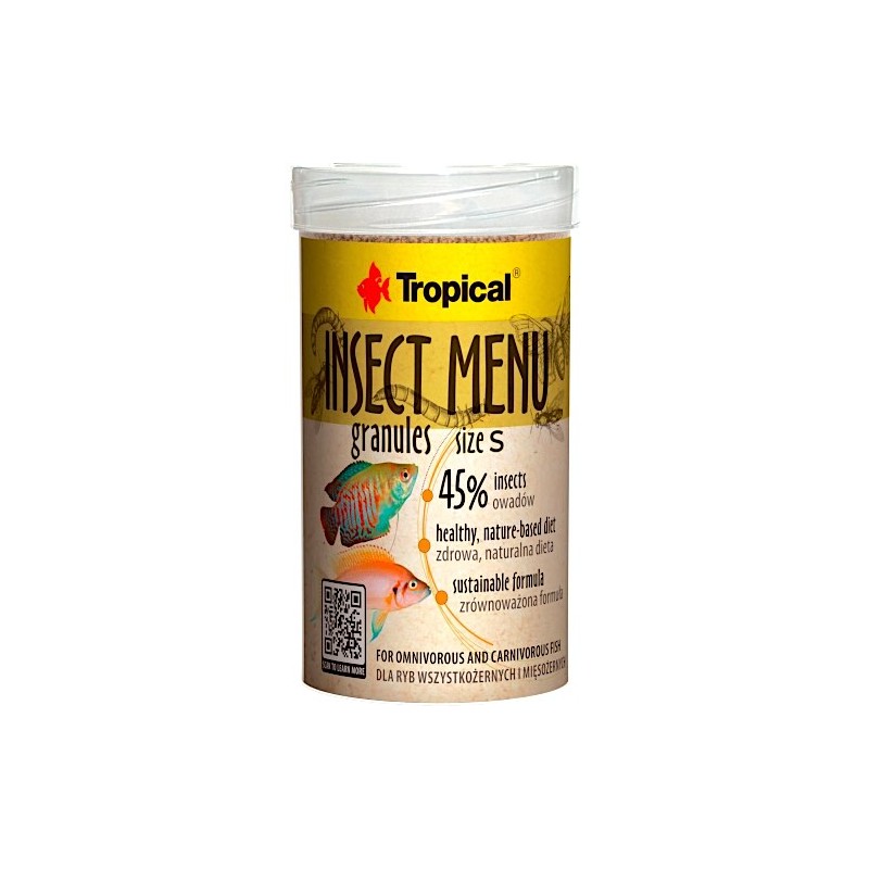 Tropical Insect menu granules Tropical Insect menu granules