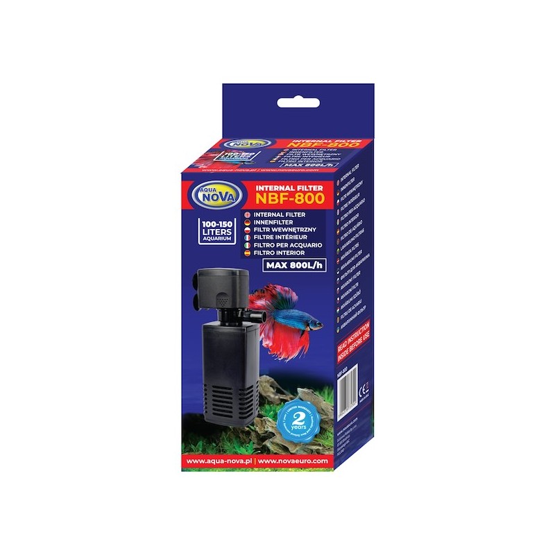 Filtre intérieur Nova 800 l/h