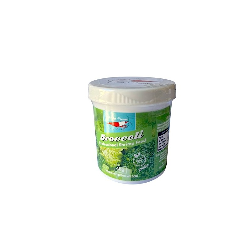 Poudre de brocoli pour aquarium Poudre de brocoli pour aquarium