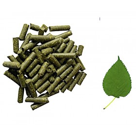 Pellets de feuilles de mûrier