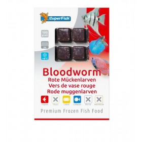 Vers de vase rouges 100g pour aquarium