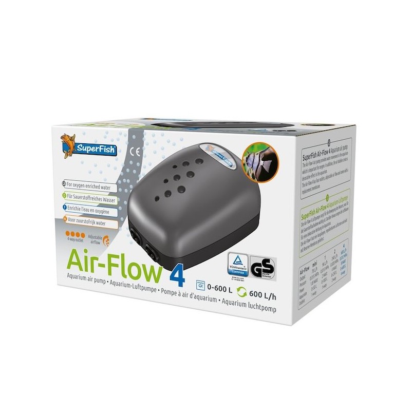 Pompe à air Airflow 600 l/h Pompe à air Airflow 600 l/h