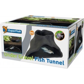 Tunnel sous gravier under gravel fish tunnel