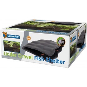 Abri sous gravier pour aquarium