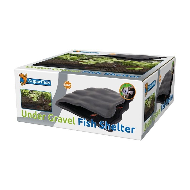 Abri sous gravier pour aquarium Abri sous gravier pour aquarium