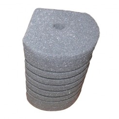 Mousse d'angle de 7,5 × 7,5 × 20 cm