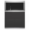 Aquarium HighLine 200 Anthracite
