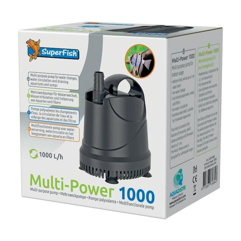 Pompe de vidange aquarium 1000