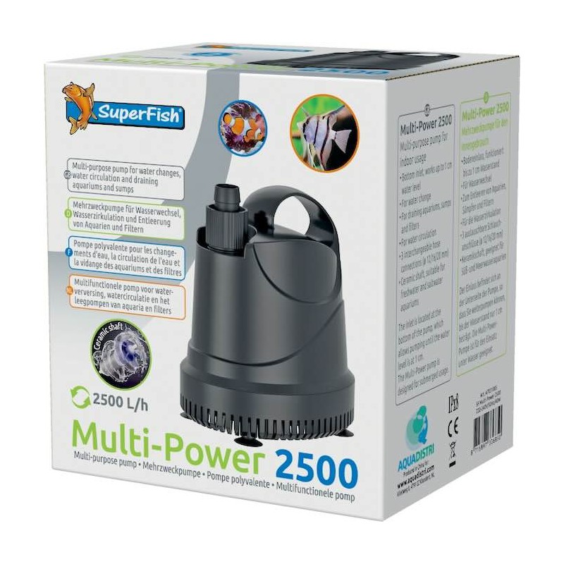 Pompe de vidange aquarium 2500