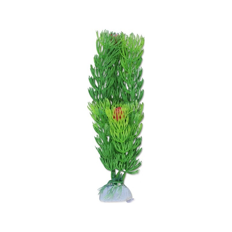 Plante artificielle verte pour aquarium 20 cm