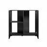 Meuble Optiset 125 noir ouvert