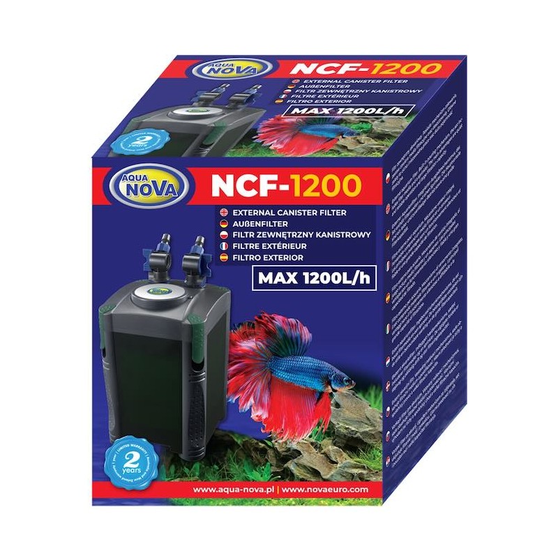 Filtre extérieur aquarium nova 1200