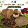 Kit litière naturelle pour Betta