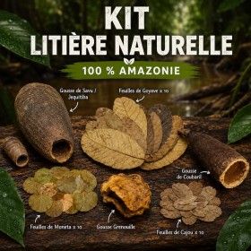 Kit litière naturelle - 100 % Amazonie