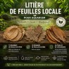 Litière de feuilles locale
