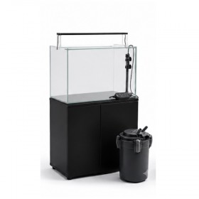 Ensemble meuble et aquarium 112 L