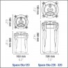 Mesures du Filtre SPACE EKO 120