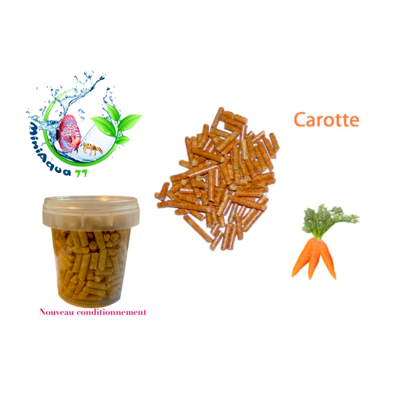 Pellet de carotte 50g
