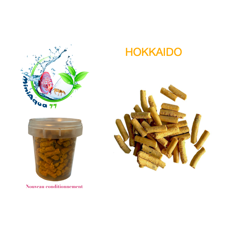 Pellets Hokkaido pour crevette