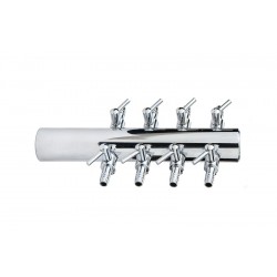 Nourrice 8 sorties en métal