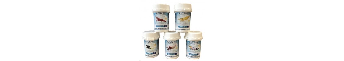 Sels minéraux pour crevettes d'aquarium