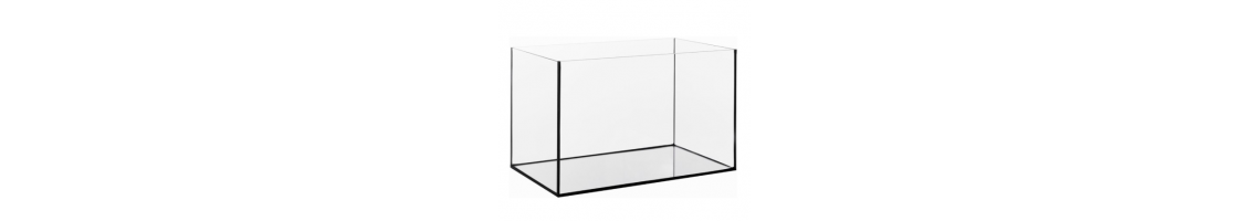 Cuve nue d'aquarium standard et sur mesures