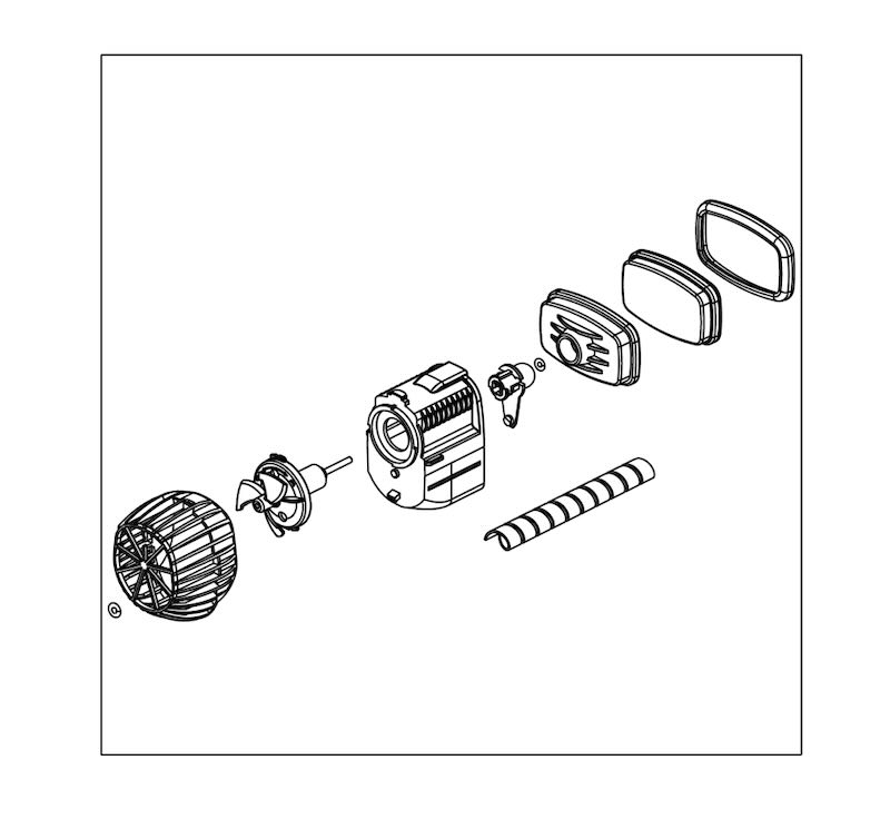 vue eclatée XStream 3500